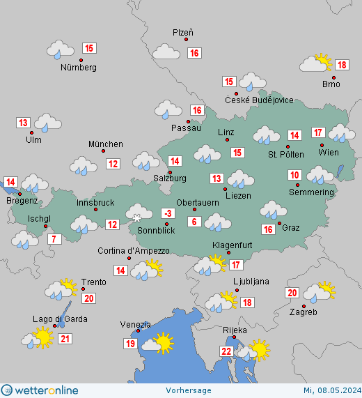 Wetter österreich 16 Tage
