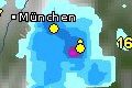 Trichterwolke bei München