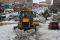 Schneemassen in Jerusalem