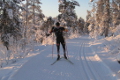 Eisiger Winter in Finnland