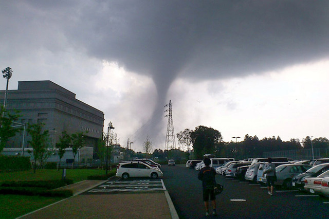 Tornado wütet in Japan