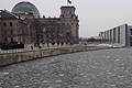 Eisschollen in Berlin