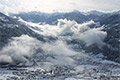 Viel Schnee in den Alpen