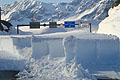Schneeräumung am Gotthardpass
