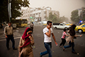 Gewaltiger Sandsturm in Teheran