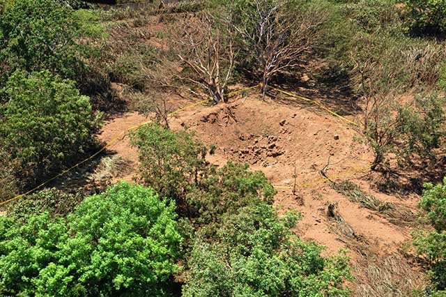 Mysteriöser Krater in Nicaragua