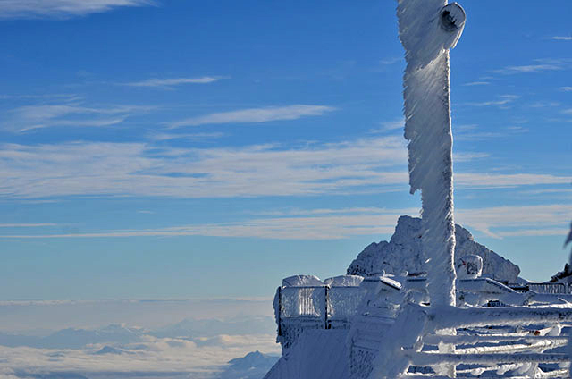 Zugspitze im Winterkleid