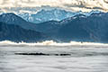 Alpenpanorama überm Nebelmeer