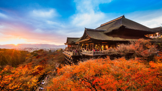 Farbenfrohes Kyoto