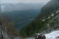 Winterrückkehr in den Alpen