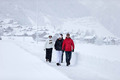 Alpen mit 2 Meter Neuschnee