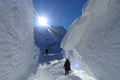 Extreme Schneemassen im Engadin