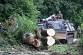 Unwetterfolgen: Bundeswehr hilft