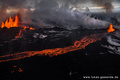 Lava-Spektakel am Island-Vulkan