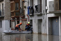 Überschwemmungen in Nordspanien