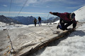 Die Alpengletscher schmelzen