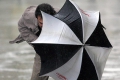 Der Kampf mit dem Regenschirm