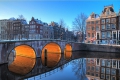 Fernweh: Winterliches Amsterdam