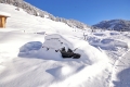 Tief verschneites Oberallgäu