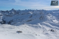 Weißes Alpenpanorama